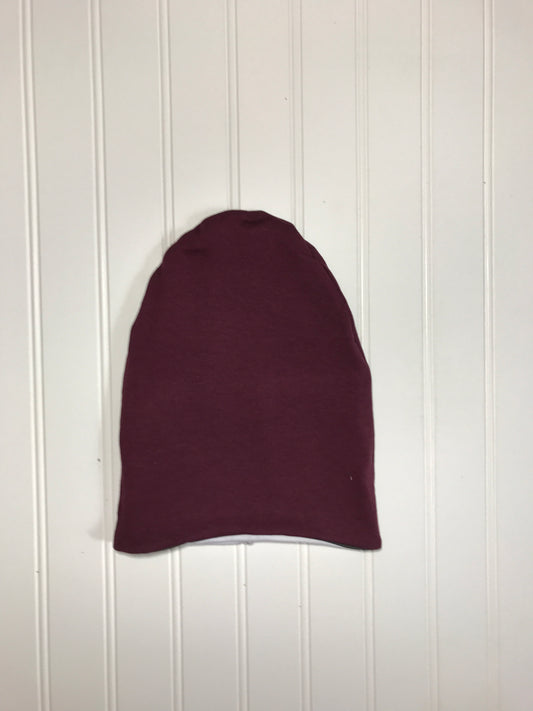 Reversible slouchy beanie